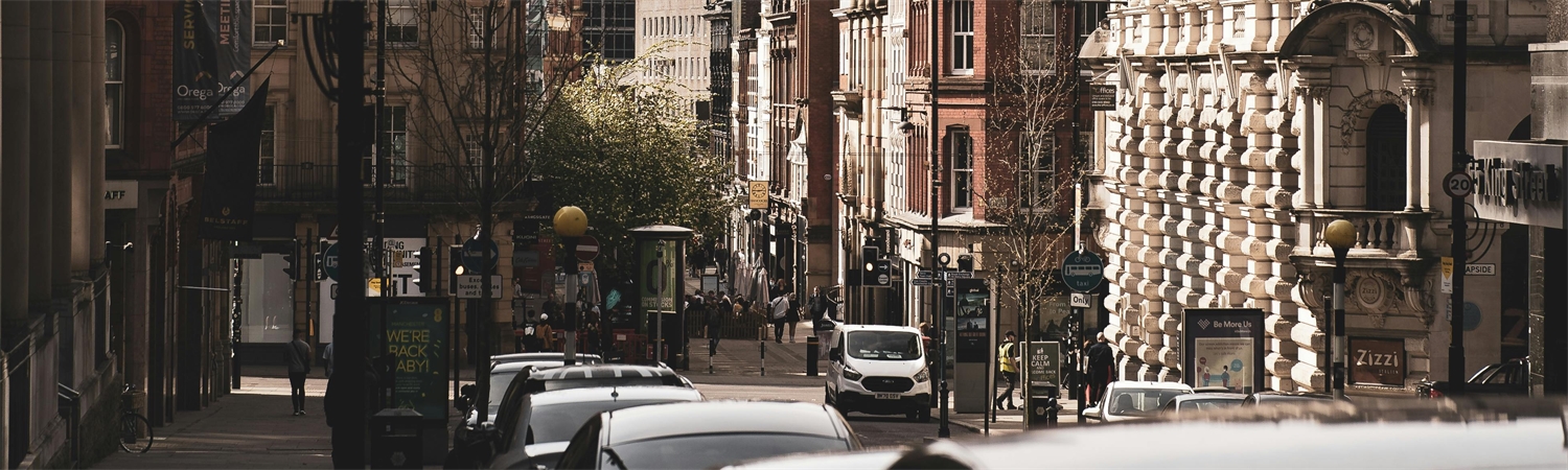 straten in Manchester