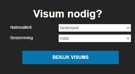 Visum India Aanvragen