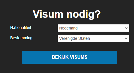 Visum Amerika Aanvragen